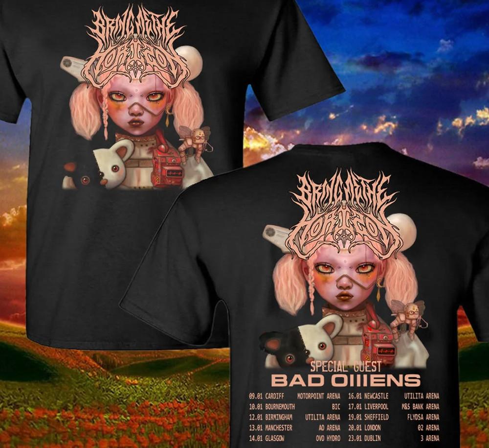 

Bring Me the Horizon NEW 2 sides black T-shirt Unisex All sizes JJ4870 XL