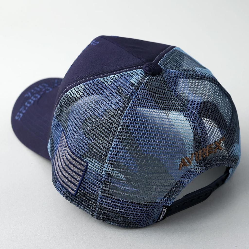 AVIREX Standard Military Mesh Cap XL Navy