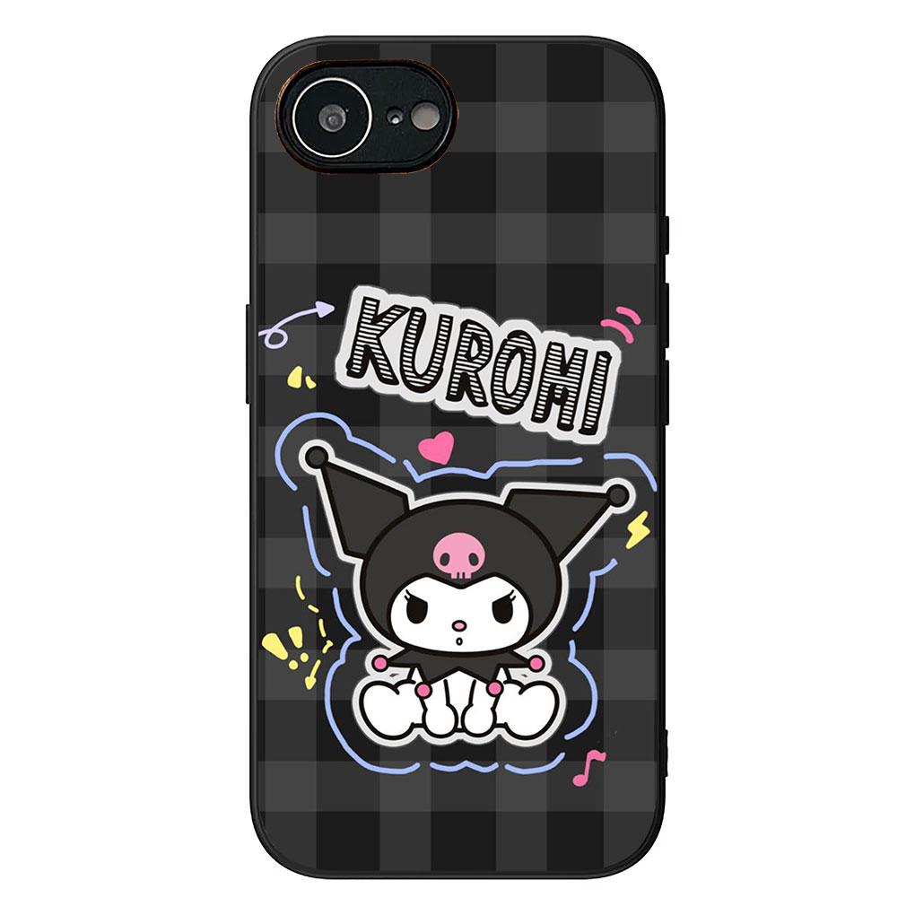 Soft Cover for Apple iPhone 13 12 Mini XS 11 Pro Max 7 8 Plus XR SE 2022 2020 SE3 Coque Phone Case Lovely Kuromi Cartoon