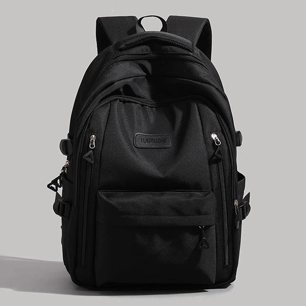 Female college student backpack 2025 new junior high school student schoolbag computer bag leisure short-distance travel bag