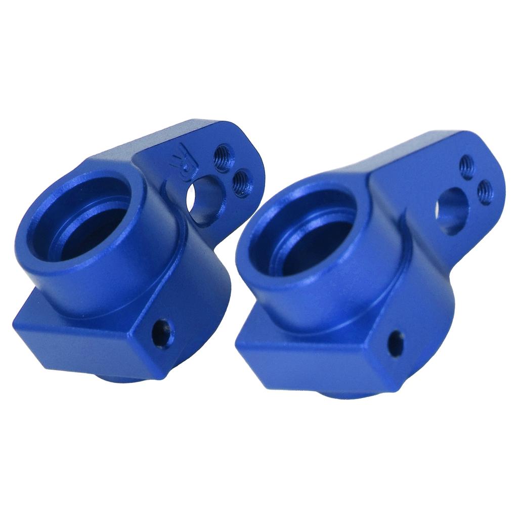 Rear Axle Seat Aluminum Alloy RC Left and Right Rear Knuckle Arm Hub Carrier Set for LOSI 1Celsius10 22S 2  RC Cars