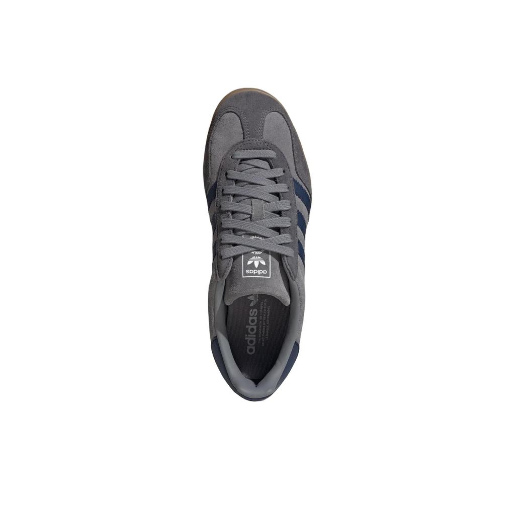 Adidas Gazelle Indoor Grey Night Indigo Unisex Sneakers Grey-Five JQ8397