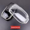 Transparent Full Coverage Key Case for Toyota Corolla, Camry, Crown, RAV4