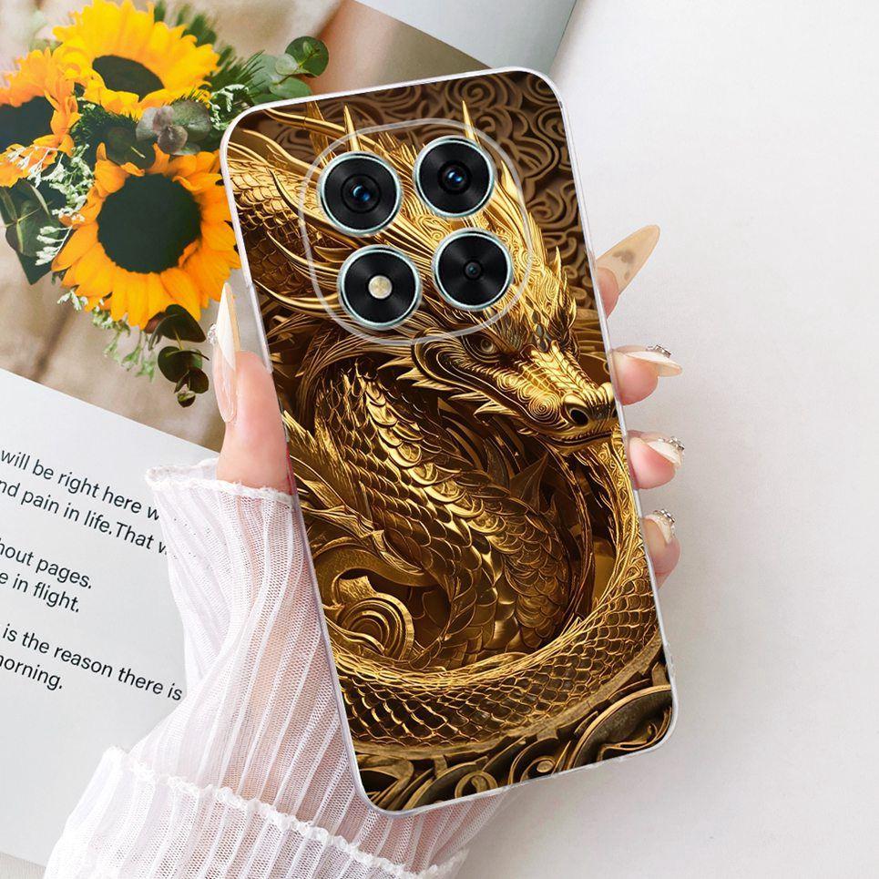 Soft Clear Casing For Xiaomi Redmi Note 14 Pro 4G 5G Note 14s 14 Europe Phone Case Cartoon Cat Dragon Flower Butterfly Cover