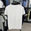 Triple Silky Breathable Simple V-neck Men's Daily Commuting Polo Shirt