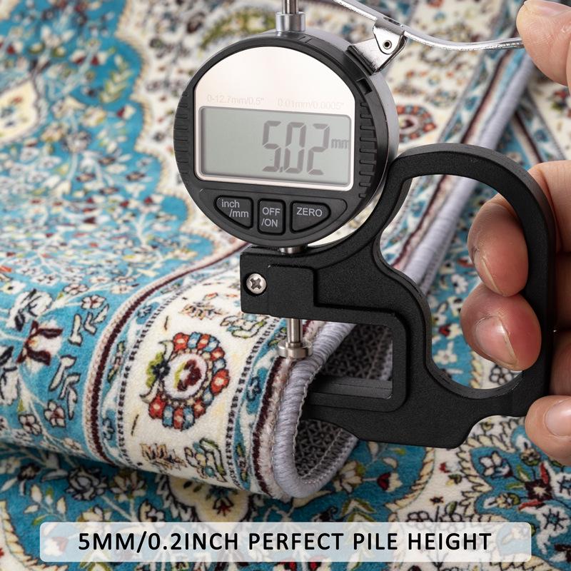 Koberec z TPR omyvatelný ve stylu boho – Skládací podložka do chodby a k arkýřovému oknu.