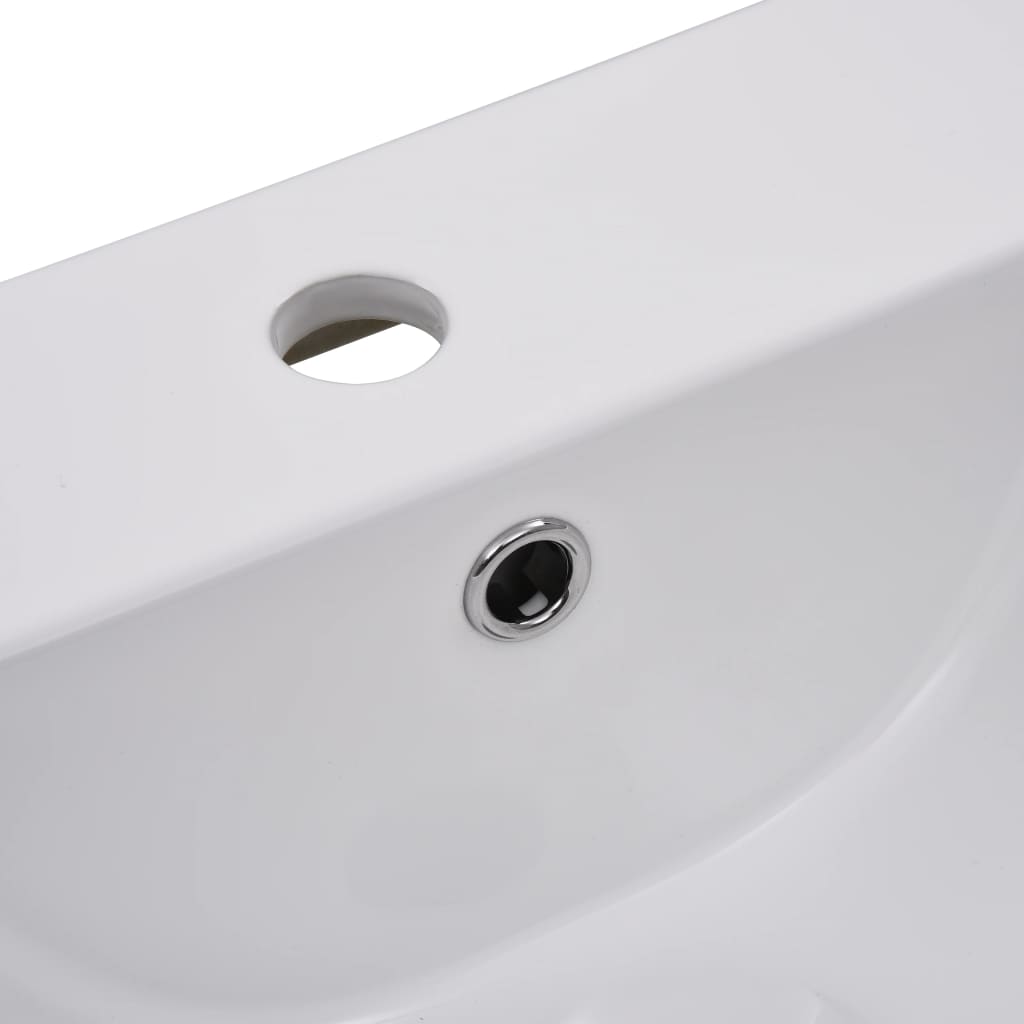 Built In Wash Basin 42 X 39 X 18 Cm Ceramic White