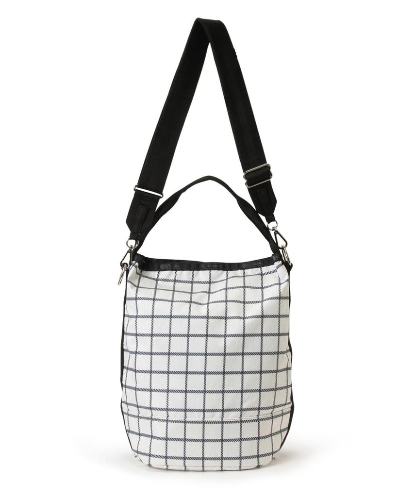 CONVERTIBLE BUCKET Check BAG/1540/Monoclass