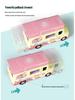 Douyin Hot Q Version Pretend Play Toy Mingyuan Hamburger & Ice Cream Car