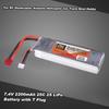 7.4V 2200mAh 25C 2S LiPo Battery for RC Quadcopter Airplane 1/16 TRAXXAS MINI E-REVO SLASH LVXL