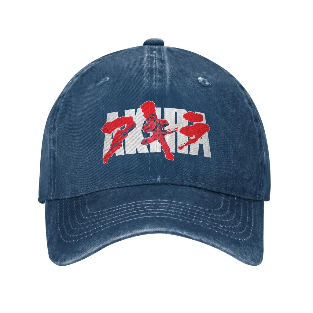 Summer Akira Retro Vintage Baseball Cap Sun Adjustable Print Washed Trucker Hat Female Male y2k Cool Kpop Rock Baseball Caps