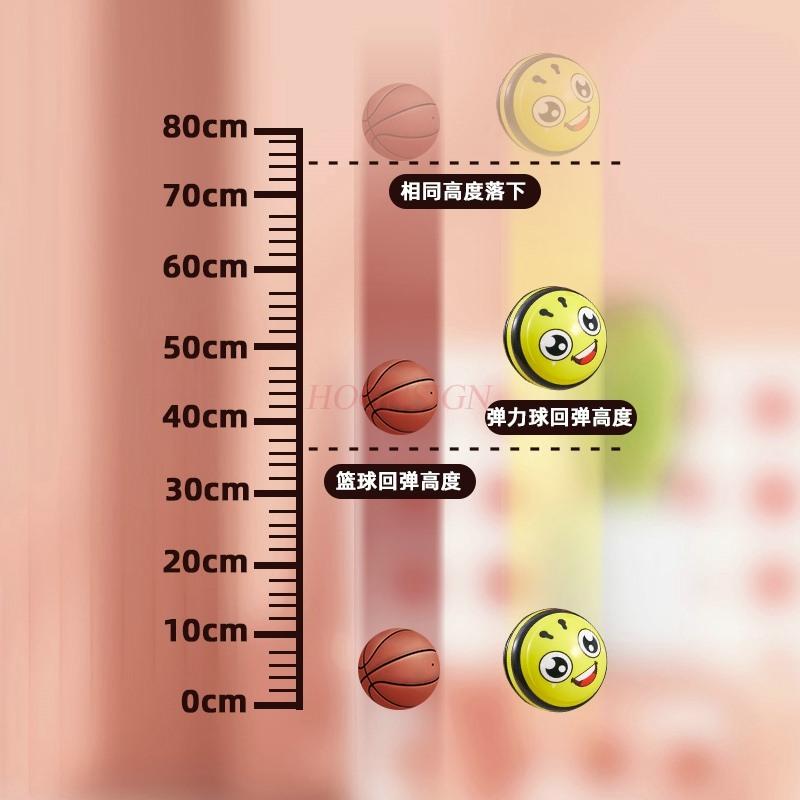 Release And Decompress Pu High Elastic Ball Without Inflation Small Children'S Cartoon Small Basketball Soccer Ball
