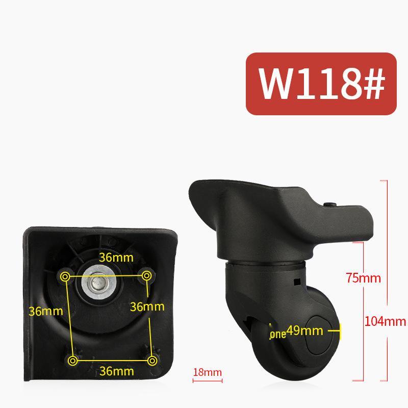Universal Luggage Replacement Wheels - Trolley Suitcase Repair Accessories