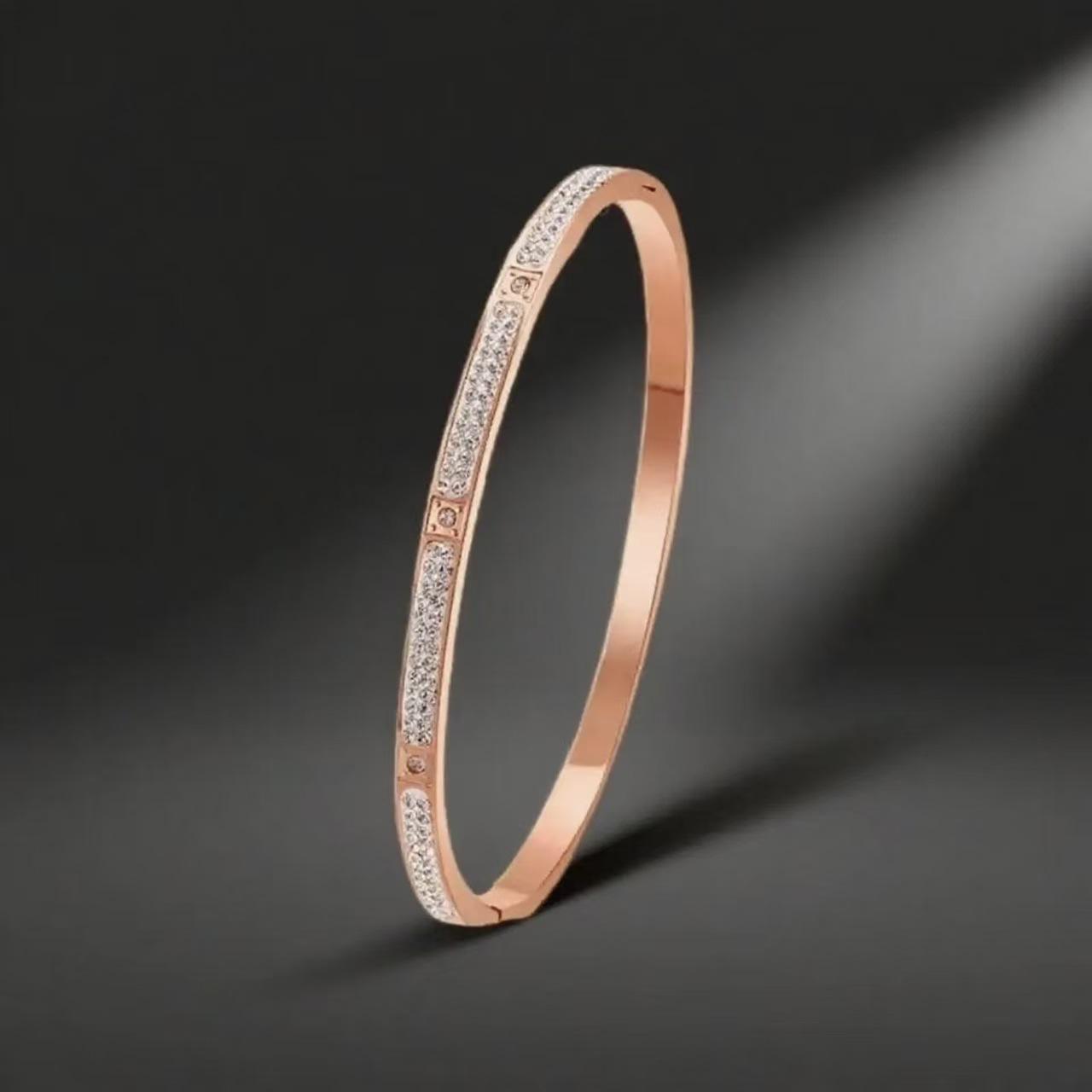 Gypsophila Women s Titanium Steel Bracelet: Elegant Buckle Design with High-Grade Stainless Steel