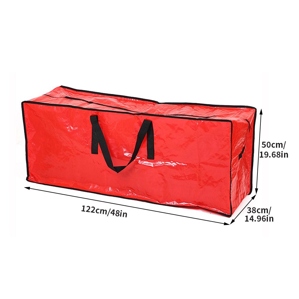 Large Capacity Cushion Storage Bag Waterproof Dustproof Outdoor Garden Furniture Protective Cover Christmas Tree Organizer