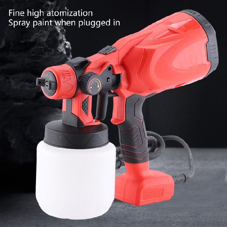 220V Cordless Paint Sprayer 3 Sprayer Patterns Copper Nozzles Electric Paint Guns for Easy Homes Interior Painting