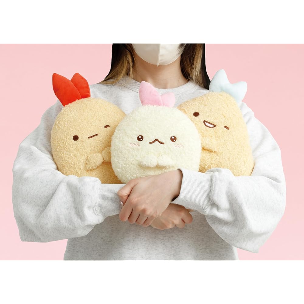 San-X Sumikko Gurashi Mini Cushion Ebi Fry Tail Soft Plush Toy 30cm