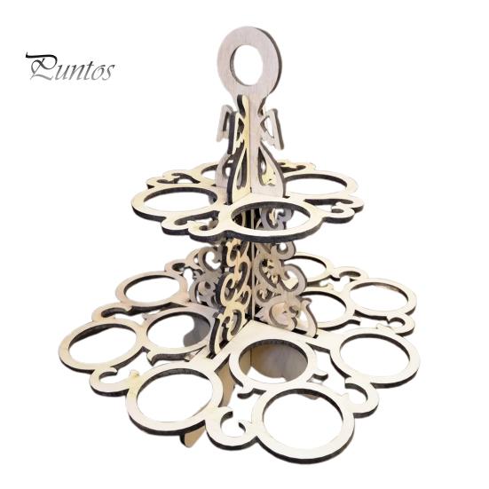 

Подставка для хранения пасхальных яиц, 2 яруса, деревенский деревянный красочный держатель для яиц, органайзер, подставка для дисплея, домашний офис, кухонный стол, центральное украшение