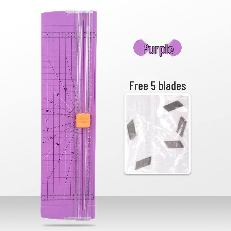 Portable Mini A4 Paper Cutter for Students - Perfect for Handmade Projects and Personal Use