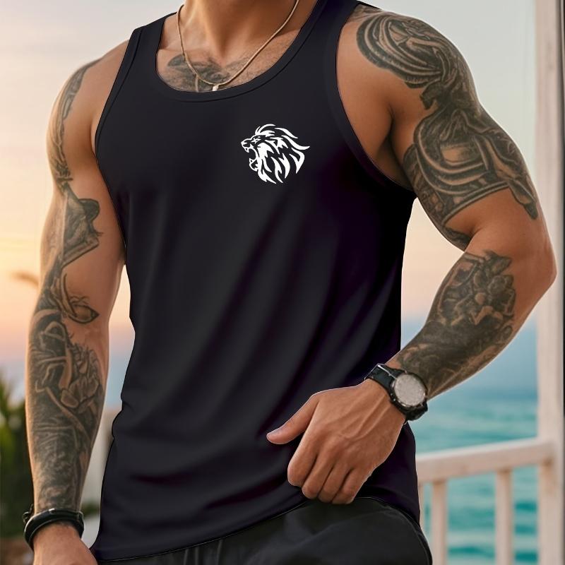

Anti-Static, Men s Tank Top, Perfect for Work From Home & Daily Lounge XXL чорний