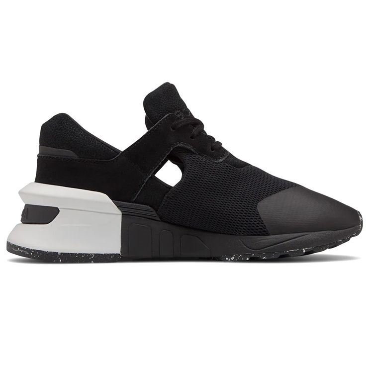 New Balance Nb 997S Versatile Simple Fabric Mid-Top Marathon Running Shoes Women sneaker Black White WS997WFA