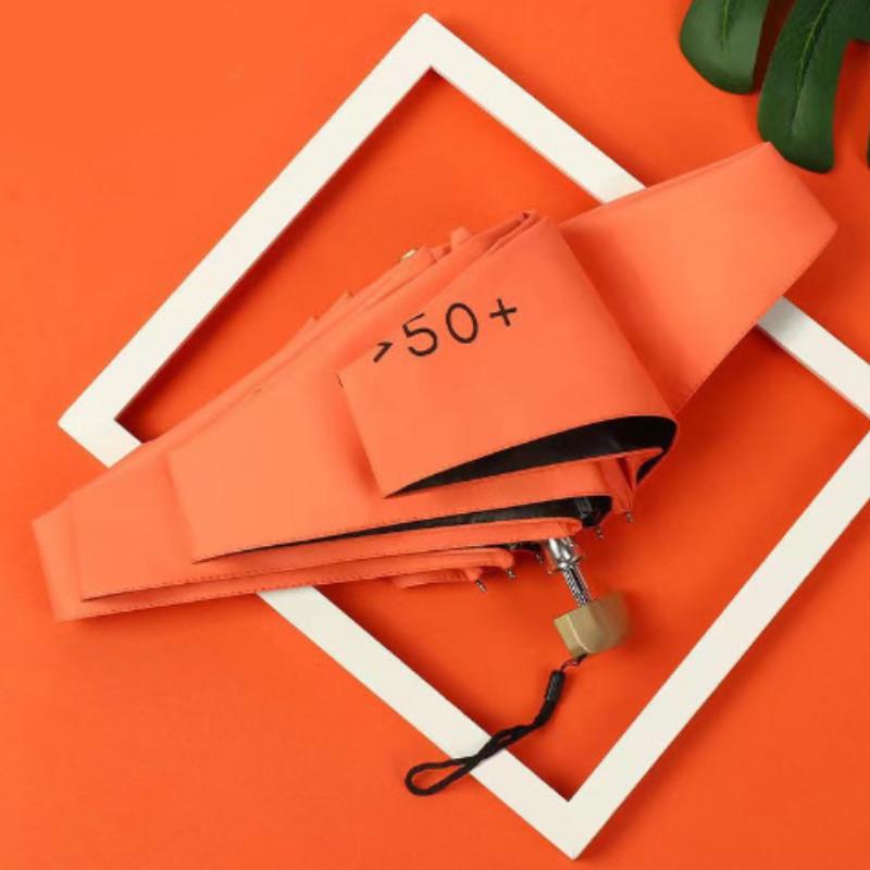 Mini Compact Pocket Umbrella Sun Anti Uv 5 Fold Rain Windproof Portable Travel