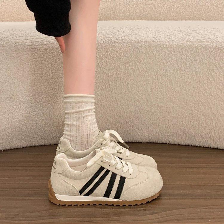 2026 spring and autumn new thick-soled German training shoes women's versatile sports retro casual shoes women's shoes