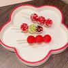 Hairpin Imitation Sugar Calabash Design Hair Clip Stable Clamping Force Side Bang Hair Pin Holiday Hair