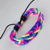 Kleurrijk Handgemaakt Retro Hennep Touw Geweven Armband – Drakenbootfestival Accessoire.