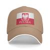 Sei wie Polen Polska Polnische Flagge Kappe Für Männer Frauen Trendige Baseballkappe Trucker-Hut Reise Kopfbedeckung Geschenk