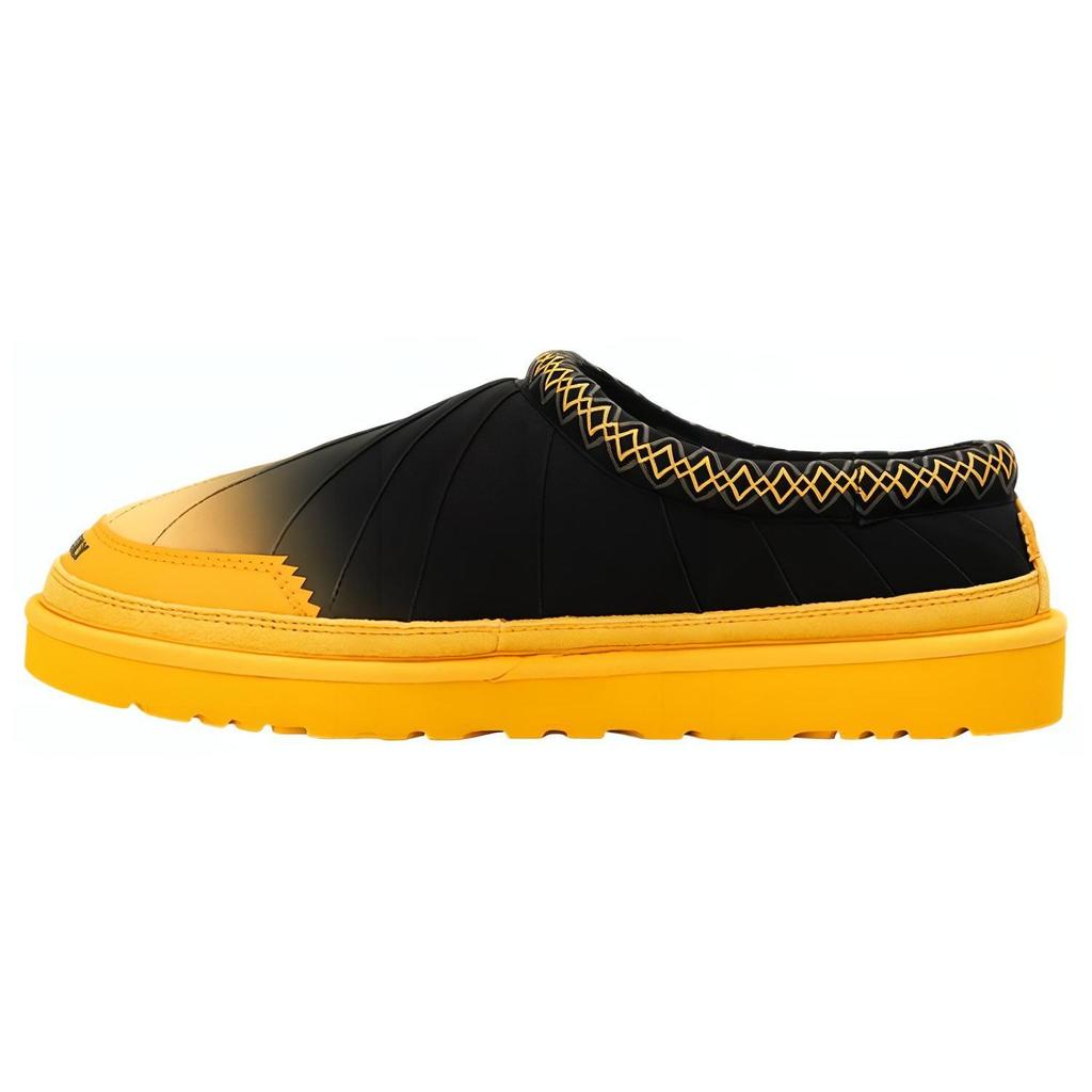 UGG Comfortable Low Top Casual Shoes Unisex sneakers Black Yellow 1157352-BCKY