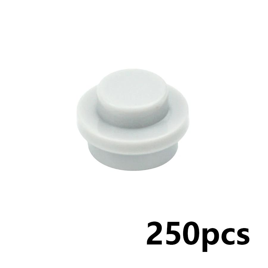 250 ks MOC Skládací dílky 4073 6141 15570 Deska Kulatá 1x1 Bod DIY Stavebnice 1*1 Figurky Lampy Cihličky Hračka pro děti