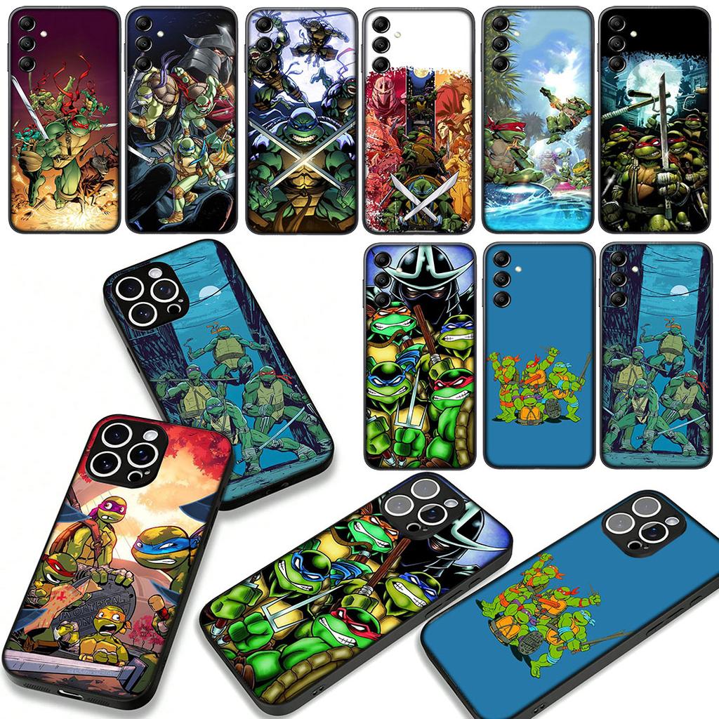 Cartoon-Ninjas-Cute-Turtles Case for Motorola Moto Edge 70 60 Fusion 40 NEO 20 Pro G Stylus G56 G96 G71 G73 G41 G42 G50 G51 G52