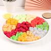 Miniature Fruit Cube Toys: Pitaya, Mango, Kiwi - Fruit Salad Platter Accessories