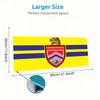 Kuala Lumpur City FC Print  Cushion Non-slip Laptop Tablet Big Mousepad XXL Mat Mini PC Playmat With Lock edge