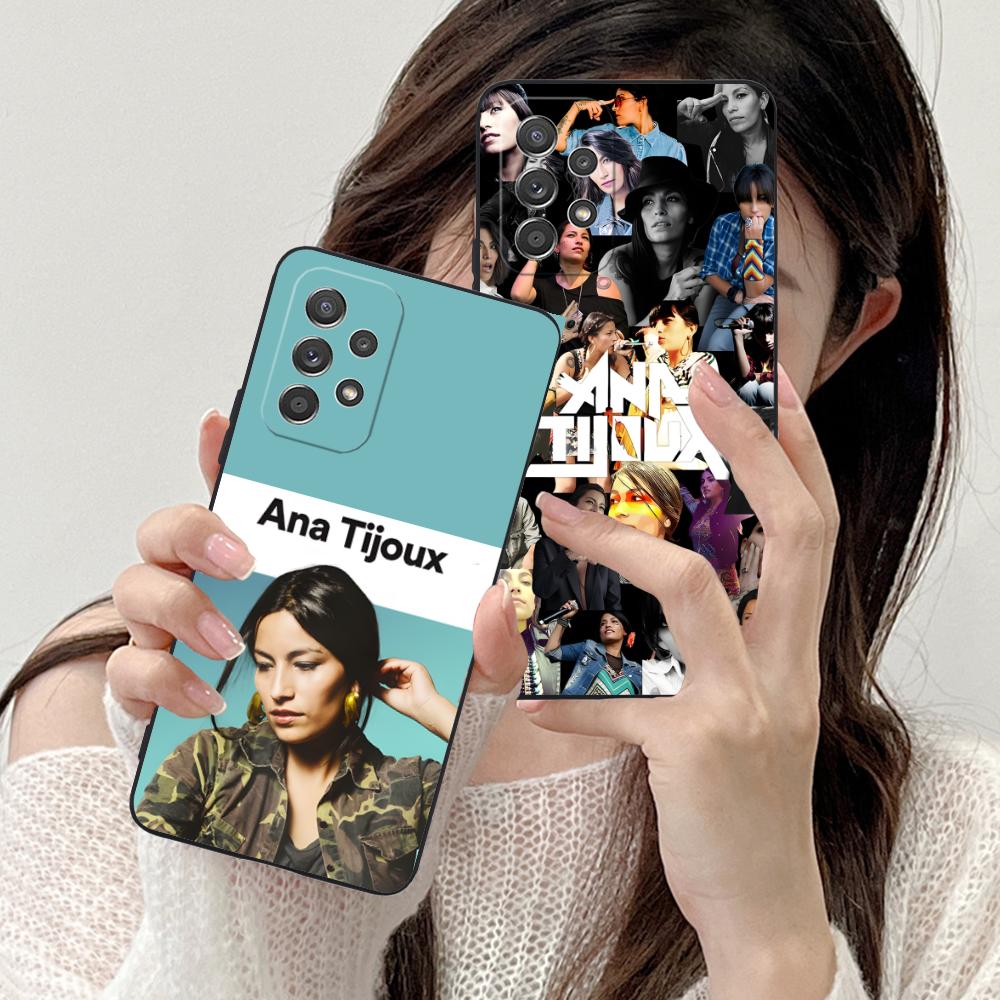 Ana Tijoux Mobile Cell Phone Case for Samsung Galaxy A56 55 54 53 52 51 36 35 34 23 16 15 5G Colorful Cover Cover Luxury