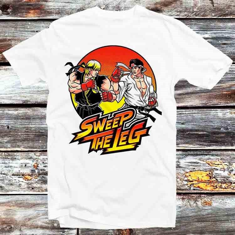 Sweep The Leg Cobra Kai Karate Kid Film 80s Movie T Shirt B524