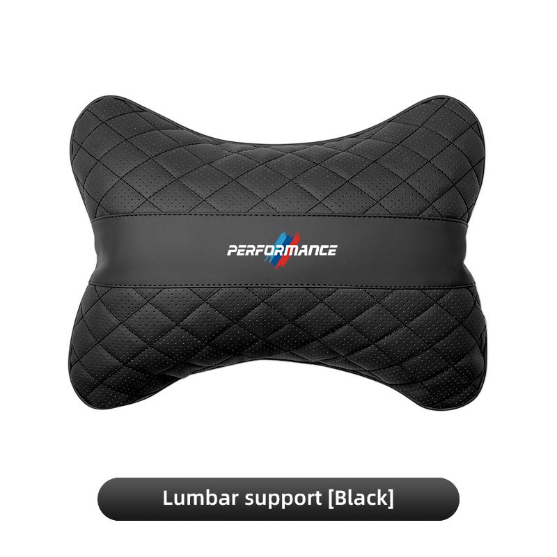 Car Seat Neck Pillow Headrest Lumbar Waist Support Cushion For BMW Performance E46 E39 E90 E91 E92 E60 E30 E60 E70 E84 E53 E87
