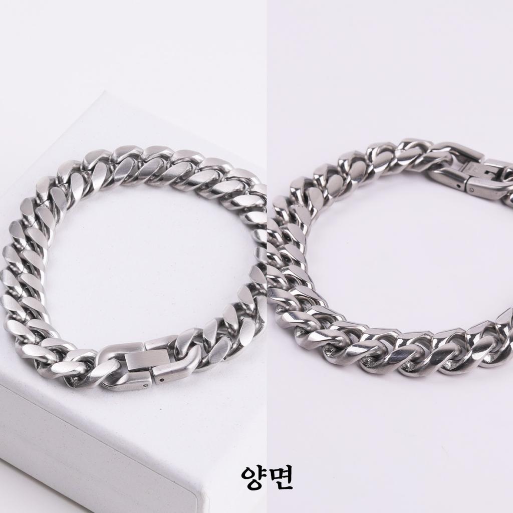 Heipeul Surgical Steel Bracelet (Sb-2) Reversible, Sizes Up To 6