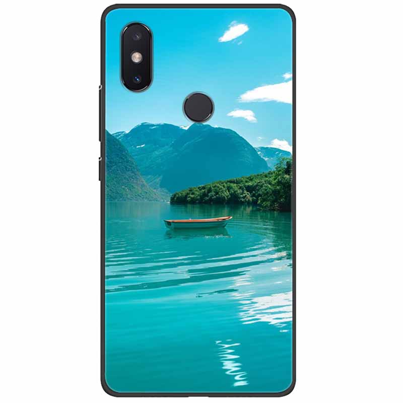 Case For Xiaomi Mi Max 3 Cover Mix3 Mix2s Sofft Silicone TPU Cat Lion Back Cases For Xiaomi Mi Mix 2s Cases 2 Max3 Max2 Fundas
