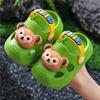 Cute Cartoon Clogs For Girls Summer Non Slip Soft Sole Closed Toe Sandals Baby Bath Slippers Kids Lightweight Beach Shoes