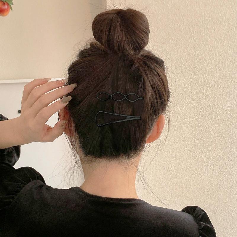 Hairpins Straight Clips Side Clips Bangs Clips Female Hair Fixation Steel Clips for Broken Hair At The Back of The Head, Hair Clips