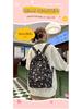 Japanese-Style Floral Backpack for Girls - Lightweight, Spacious, Ideal for School Use