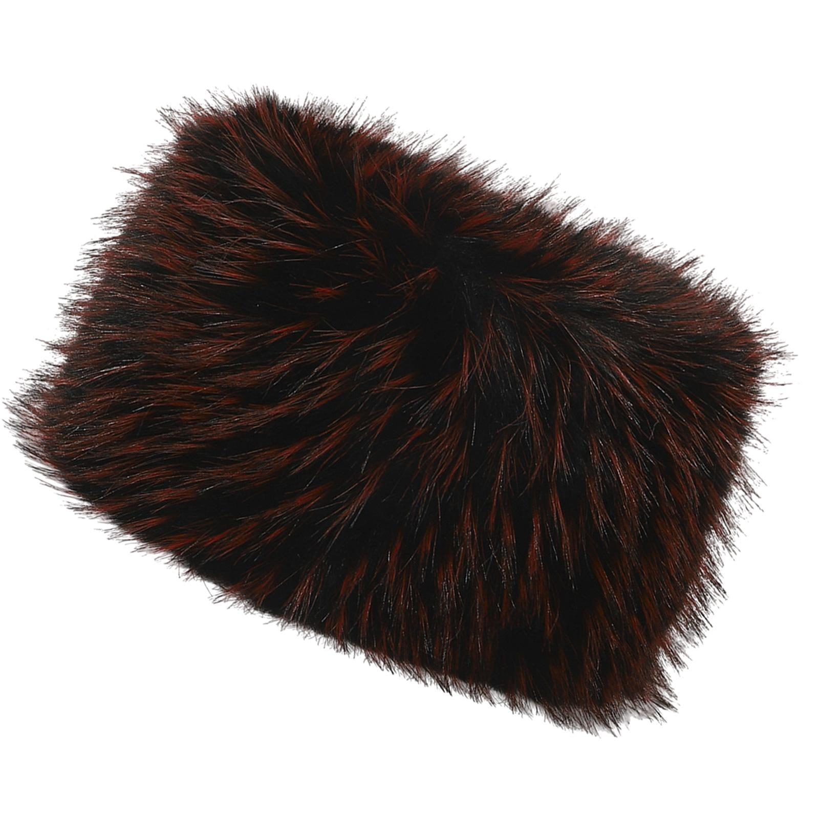 

Multifunctional Winter Hat Stretchable Furry Fleece Design Comfortable Outdoor Sports Hat For Men Women Kids бордовый