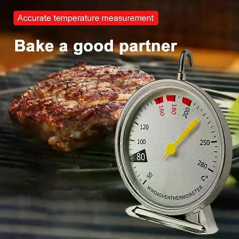 Oven Thermometers Temperature Meter Stainless Steel Oven Cooker Temperature Gauge For Household Food Baking Kitchen Accessories