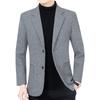 Mężczyźni Jesień Formalne Ubrania Marynarki Płaszcze Kaszmir Biznesowe Casualowe Marynarki Kurtki Męskie Slim Fit Marynarki Męska Odzież 4XL