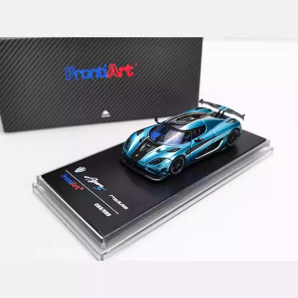 

Presale Frontiart 1/64 Agera RS Alloy Motor Vehicle Toy Die-casting Metal Model Collection Boy Christmas Gift синій