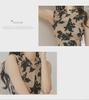 French Retro Backless Evening Dress with Printed Coat - Hip Floral Skirt Women's Fashion
