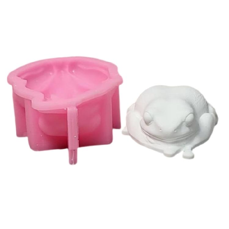 Lovely Animal Molds Tree Frogs Silicones Mould Casting Mould Ornament Molds Craft Supplies for Home Decorations