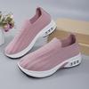Plus Size Women's Athletic Casual Mesh Shoes Round Toe Low-Top Breathable Mesh Slip-On Slip-Ons
